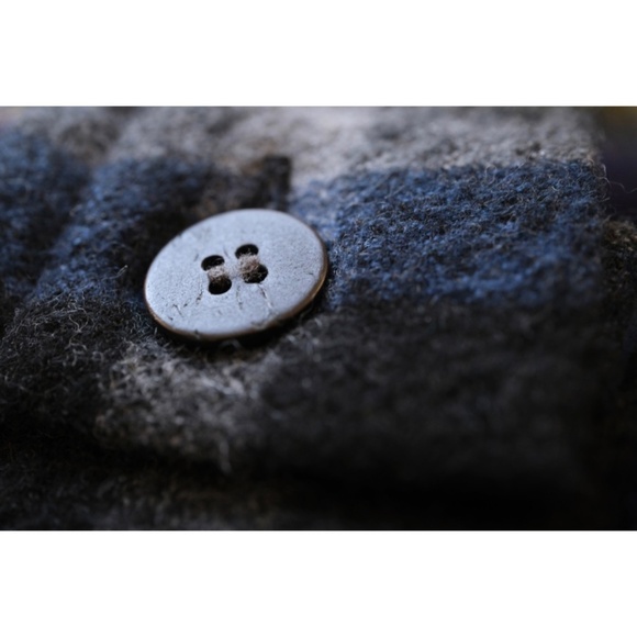 Yohji Yamamoto - AW02 Wool Flannel Dual-Zip Plaid Shirt/Jacket - Picture 8 of 15